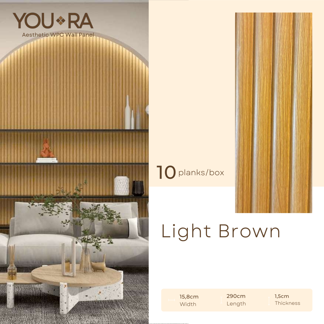 Wallpanel WPC Youra Motif Kayu Setengah Lingkaran Inner WB - Image 10