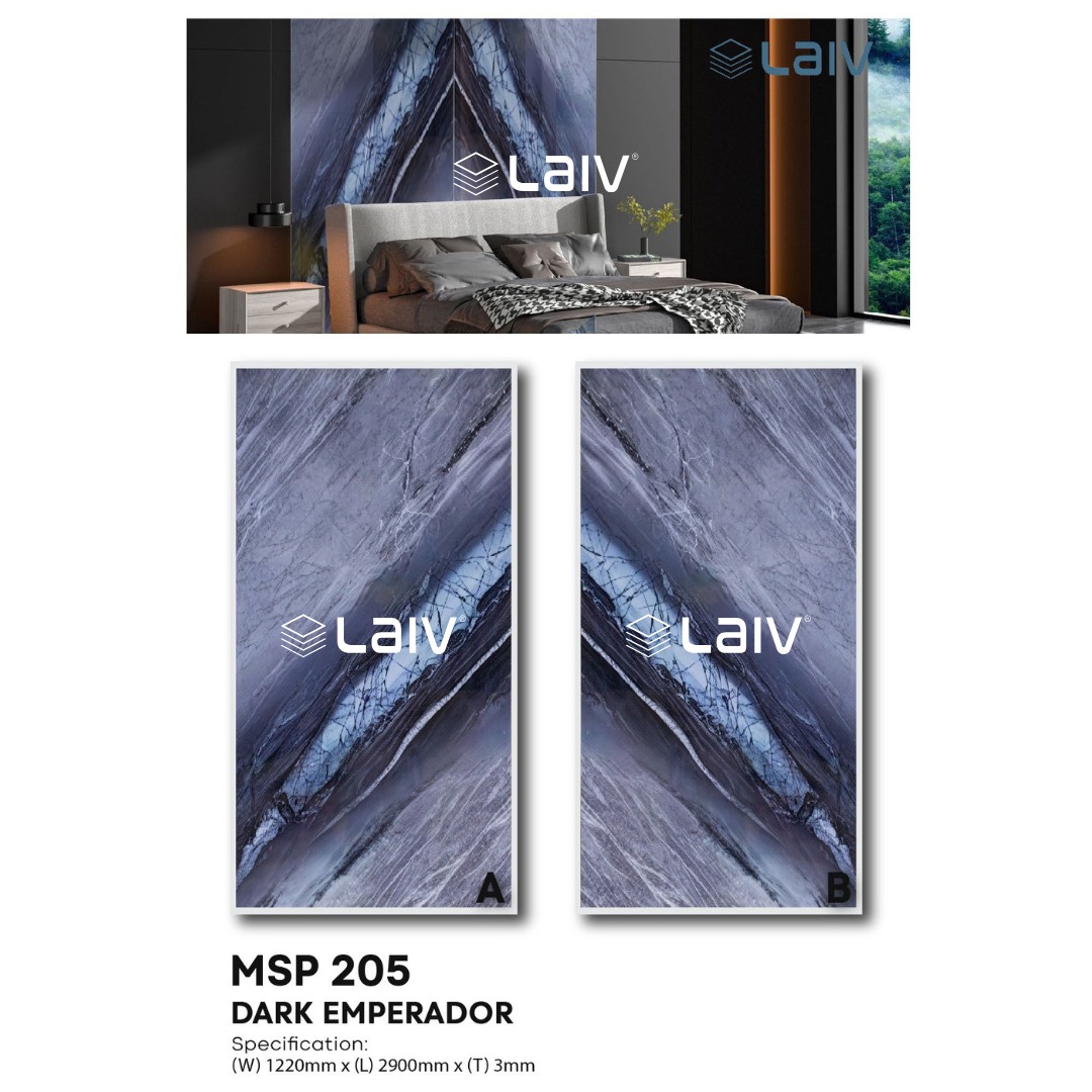 Laiv Marmer PVC A-B Premium Motif Nyambung