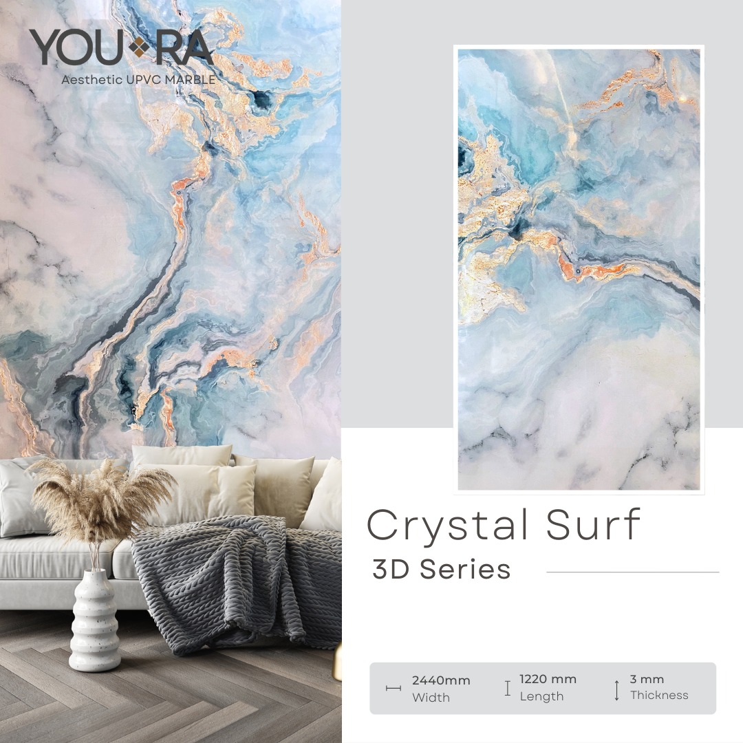 Youra Marble Marmer UPVC Board 3mm - Image 3