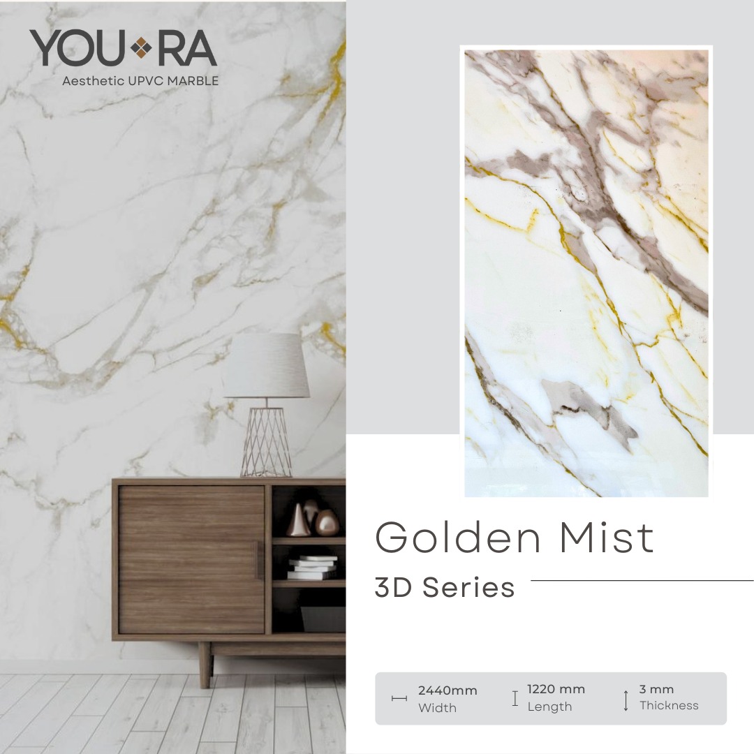 Youra Marble Marmer UPVC Board 3mm - Image 5