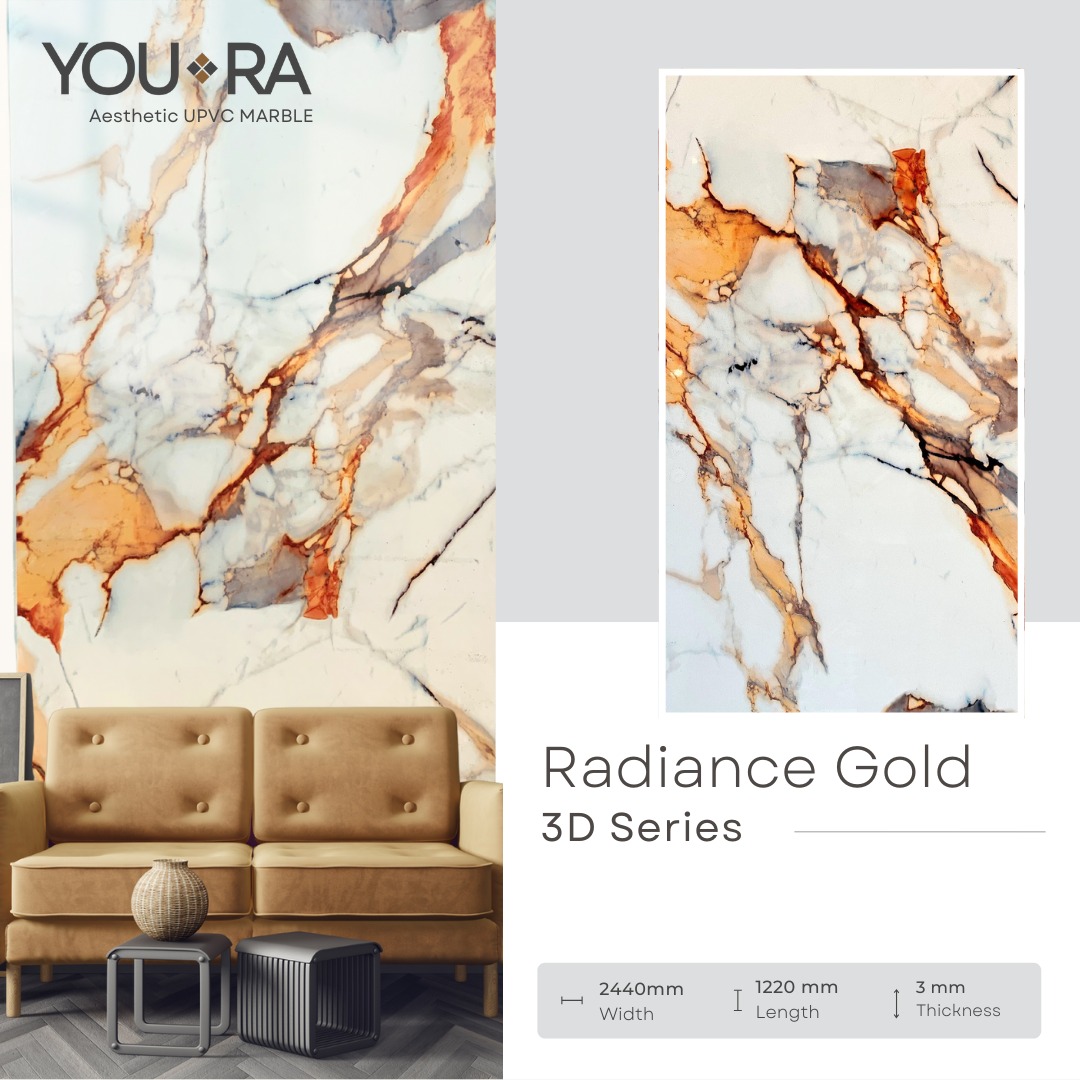 Youra Marble Marmer UPVC Board 3mm - Image 4