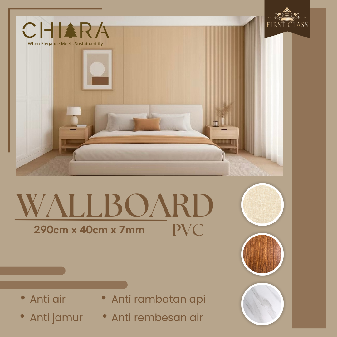 Wallboard PVC Chiara 40cm Paling Laris!!!
