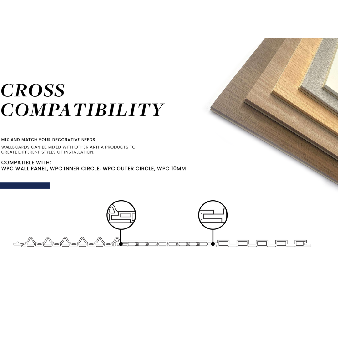 Wallboard Arthawall 40cm wood & fabric series - Image 9